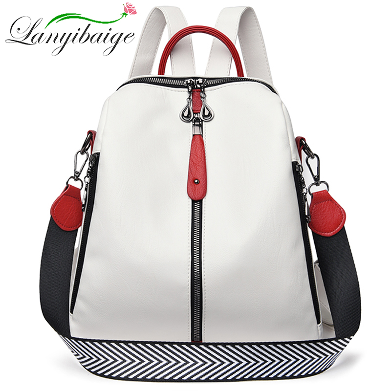 Women Bags In Sale - Fashion Backpack Women Soft Leather Backpack
