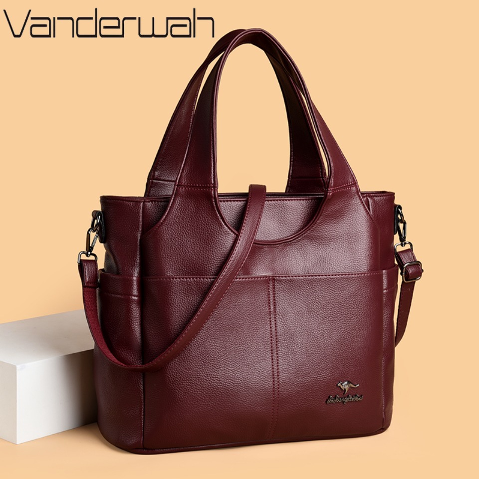 Soft Leather Tote Bag 3 Main C - Women Bags Polene review and price