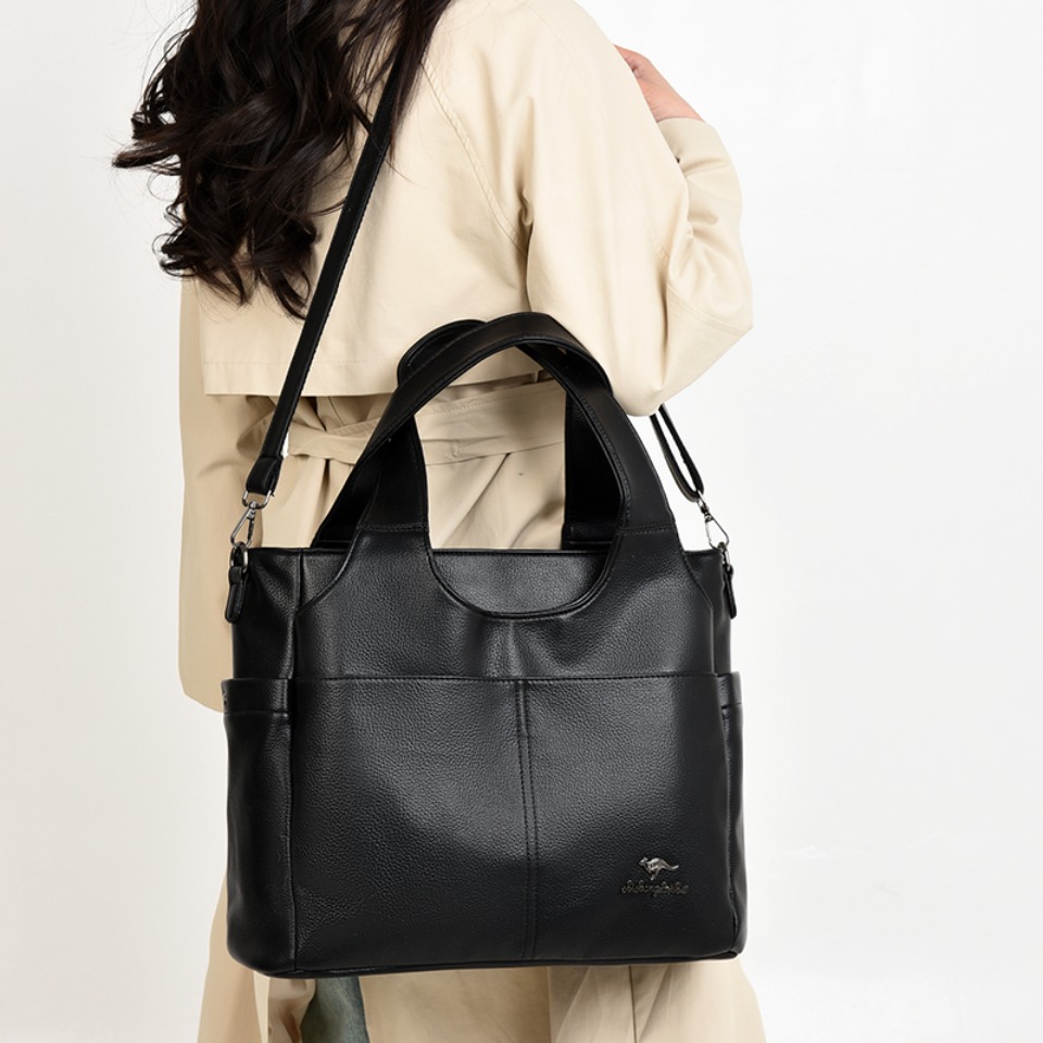 Soft Leather Tote Bag 3 Main C - Women Bags Polene review and price