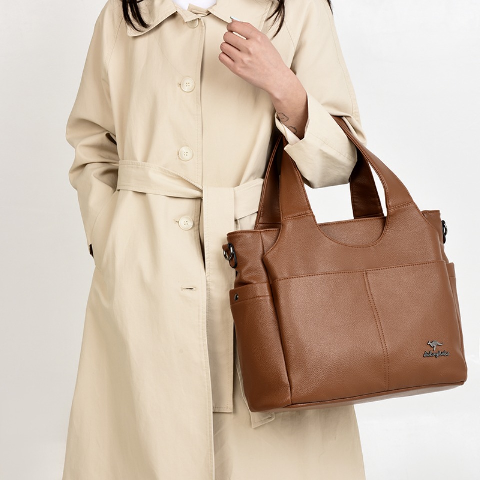 Soft Leather Tote Bag 3 Main C - Women Bags Polene review and price