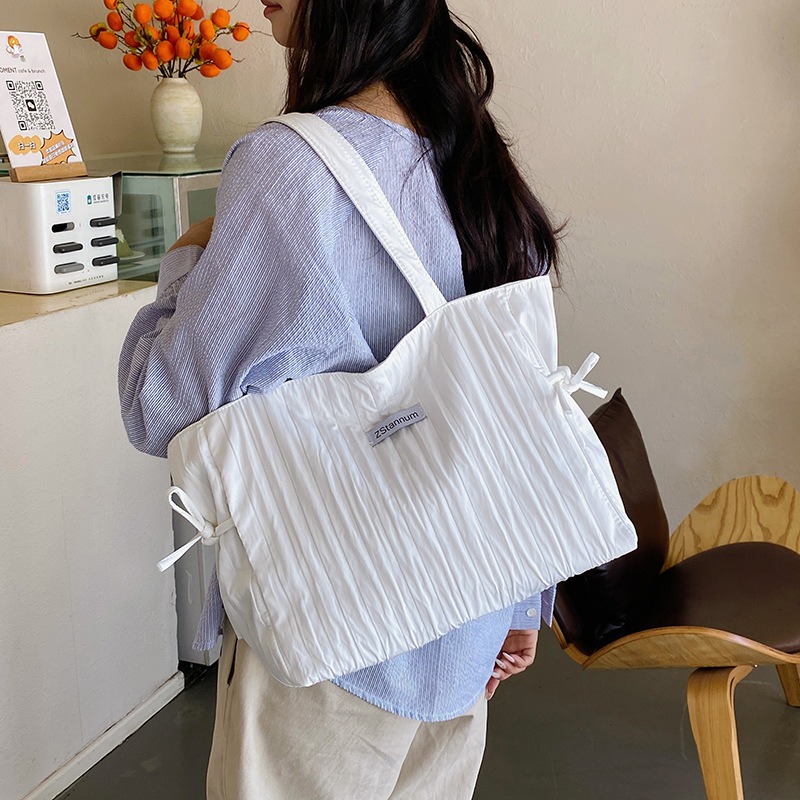 Women Foldable Striped Nylon D - Women Bags For Office Use review and price