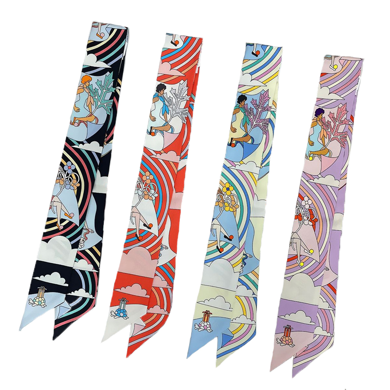Women 100% Mulberry Silk Scarf - Women Bags Polene review and price