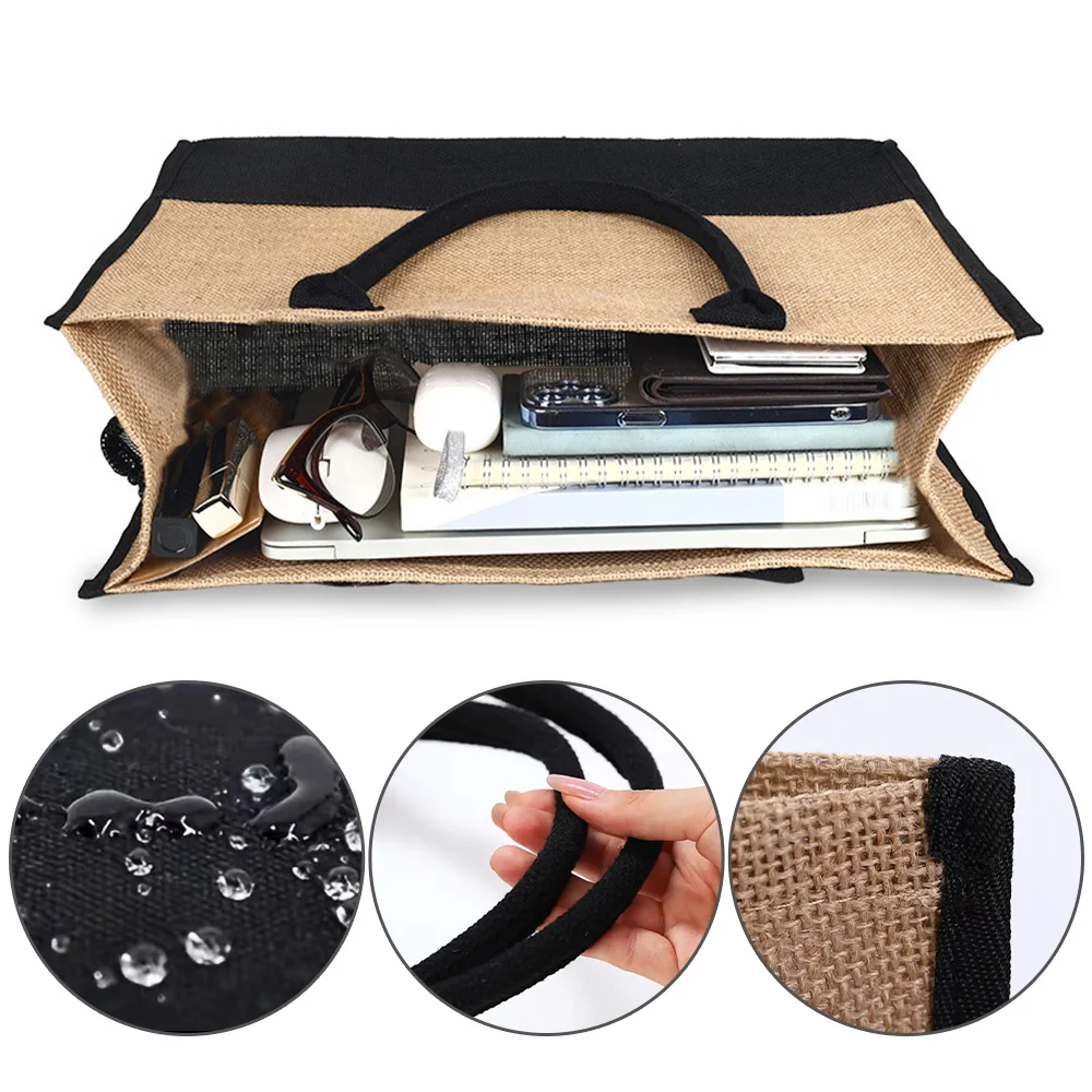 Tote Bag Fashion Jute Bag Port - Women Bags Jute review and price