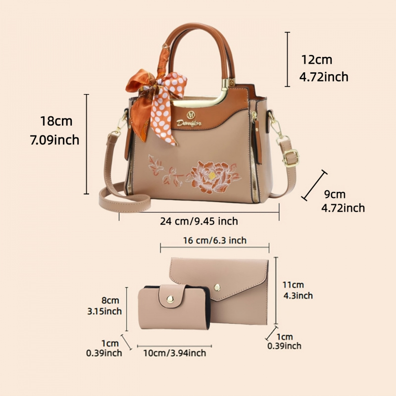 High-quality embroidered handb - Women Bags For Office Use review and price