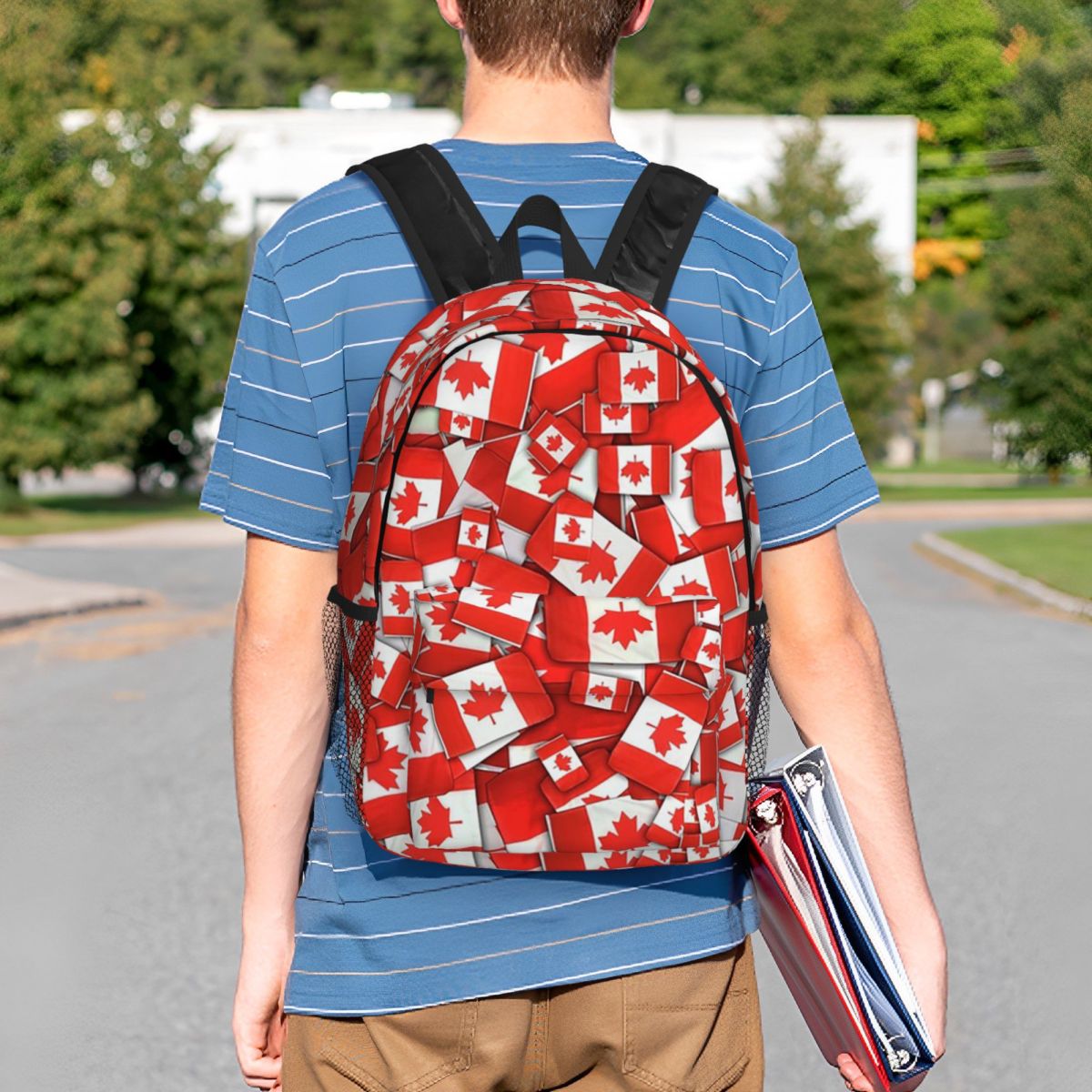 Canada Flag Pattern Backpack H - Women Bags Canada Sale review and price