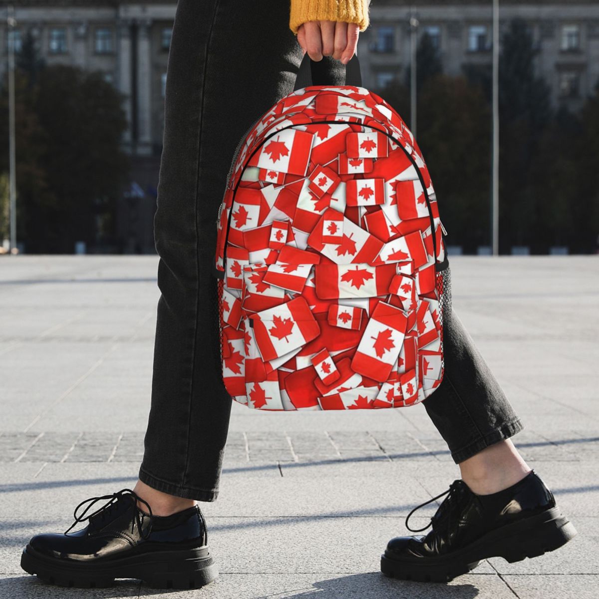Canada Flag Pattern Backpack H - Women Bags Canada Sale review and price