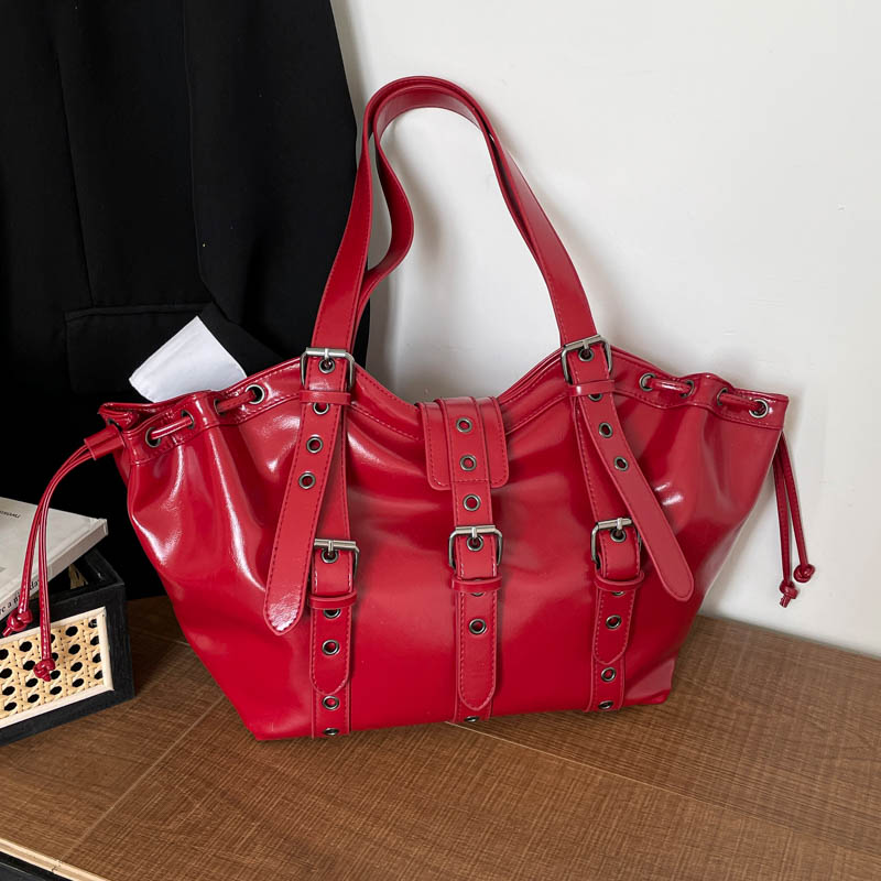 Y2K Gothic Rivet Adjustable St - Women Bags In Sale review and price