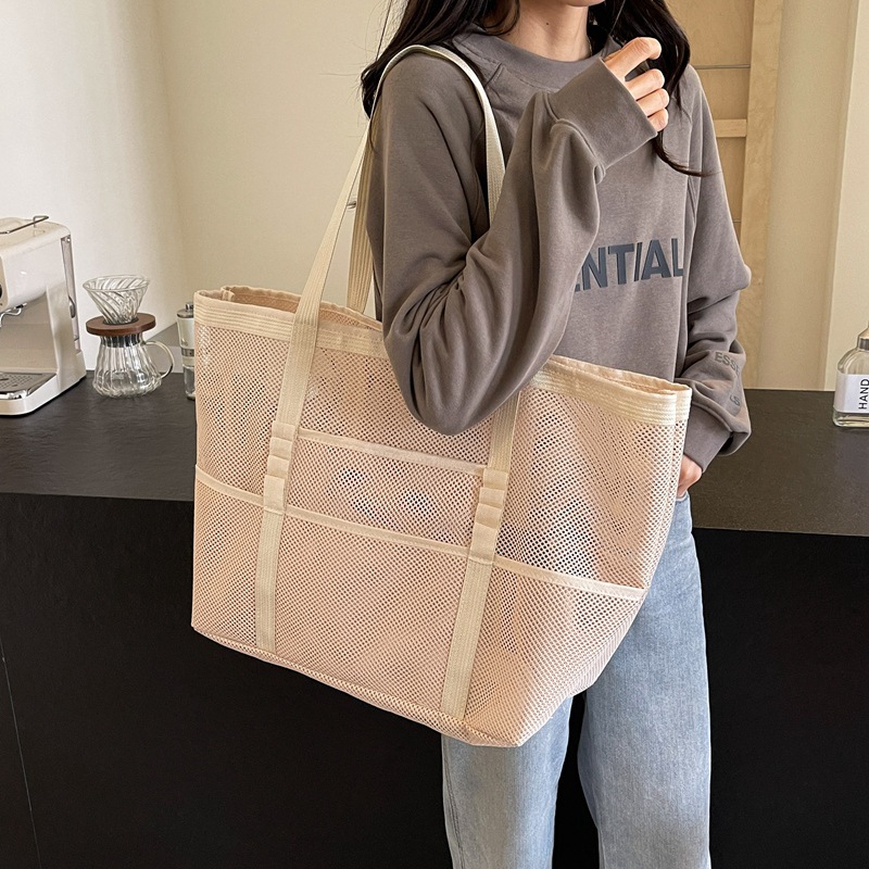 Hollow Large Capacity Makeup S - Women Bags White review and price