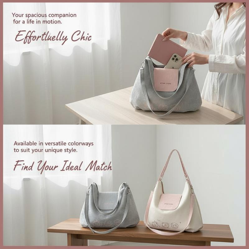 NEW Cute Cartoon Shoulder Bag  - Women Bags White review and price