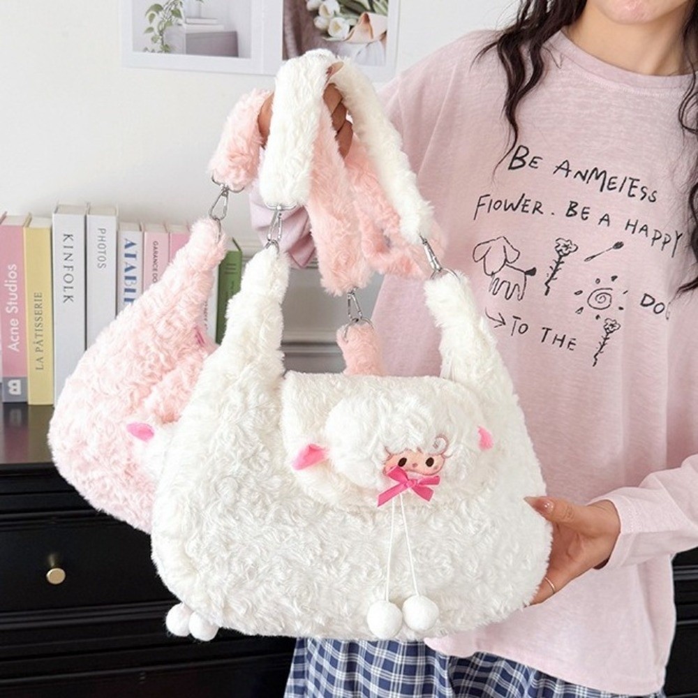 Creative Women's Bag Cute Pom  - Women Bags For Office Use review and price