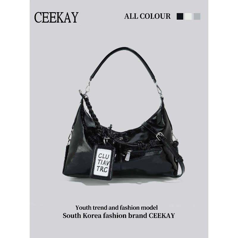 2026 CEEKAY Glossy Leather Hob - Women Bags 2026 Trends review and price
