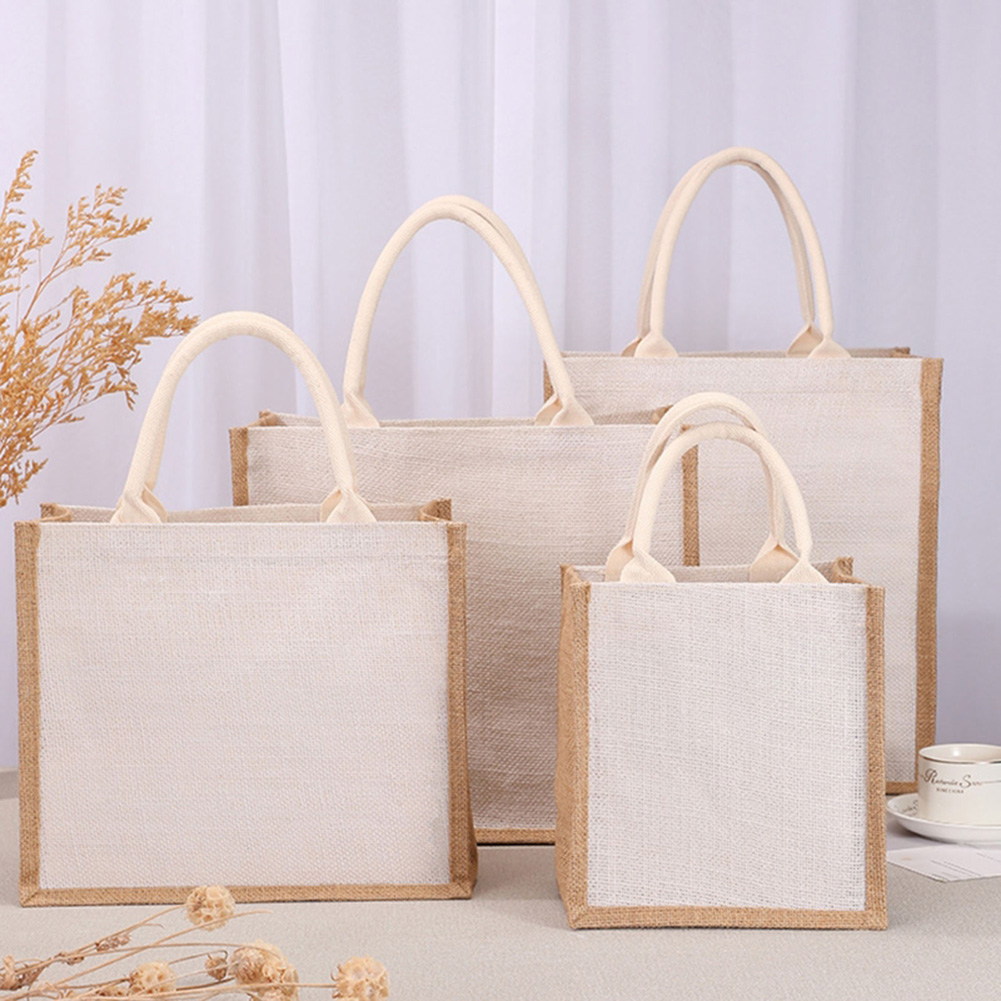 Women Grocery Tote Handbag Lar - Women Bags Jute review and price