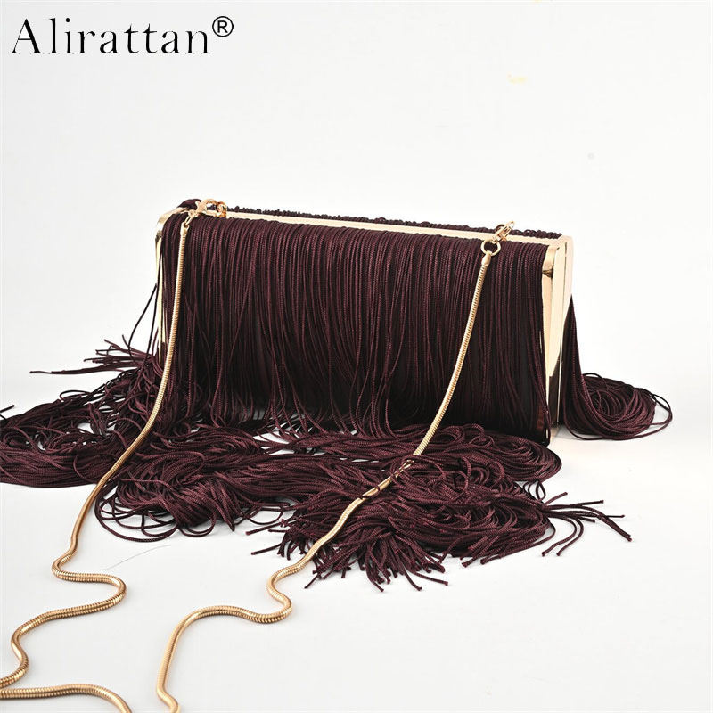 New Long Tassel Handmade Eveni - Evening Bag Beaded review and price