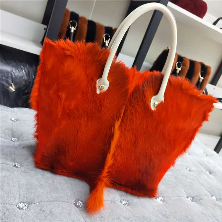Tote Bag Women's Wool Cashmere - Women Bags High End Brands review and price
