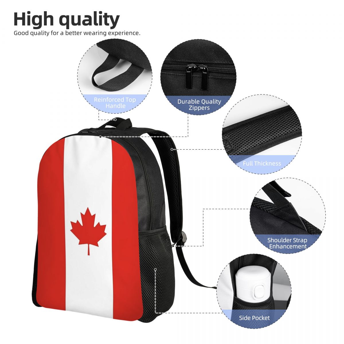 Canada Flag National Culture B - Women Bags Canada Sale review and price