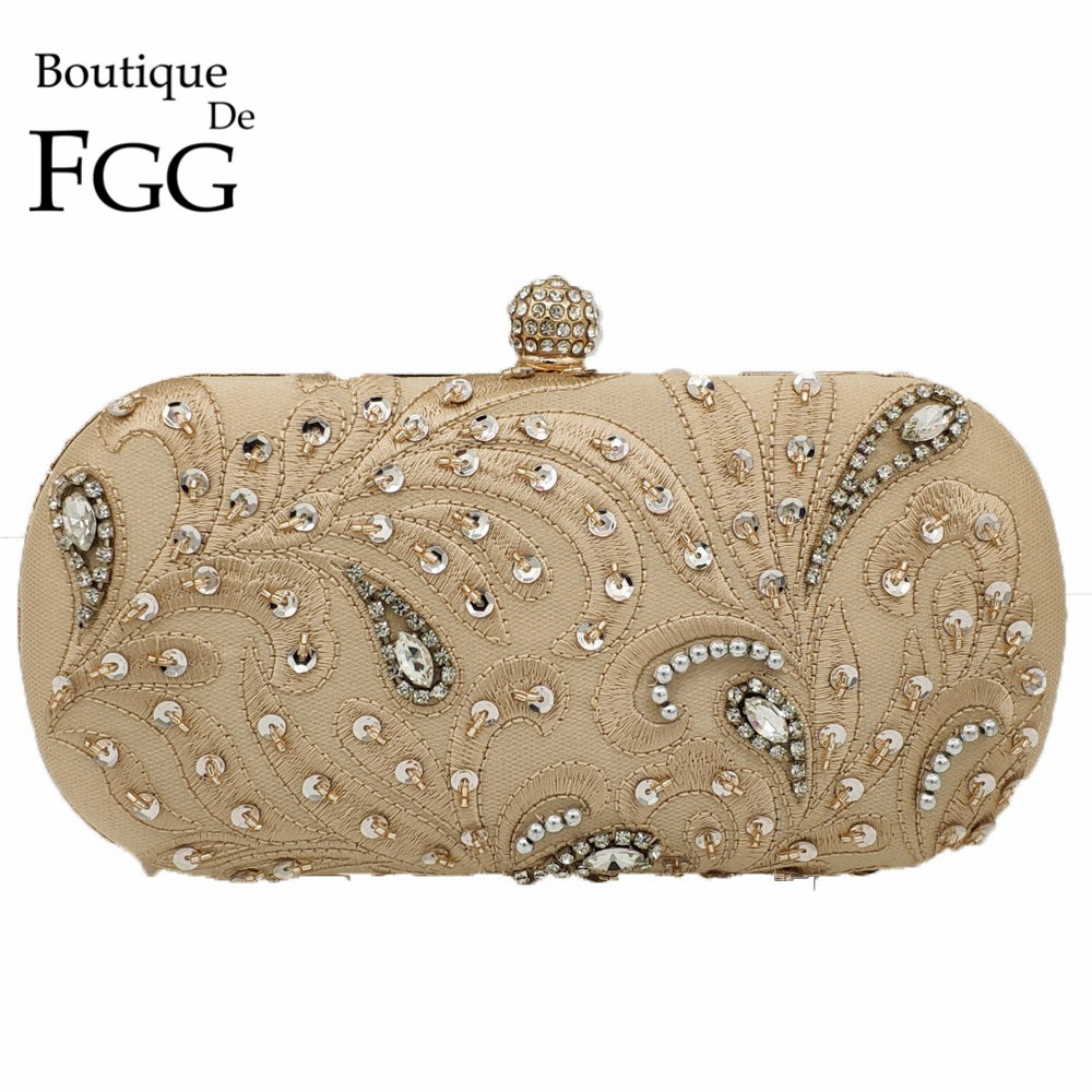 Boutique De FGG Vintage Sequin - Evening Bag Beaded review and price