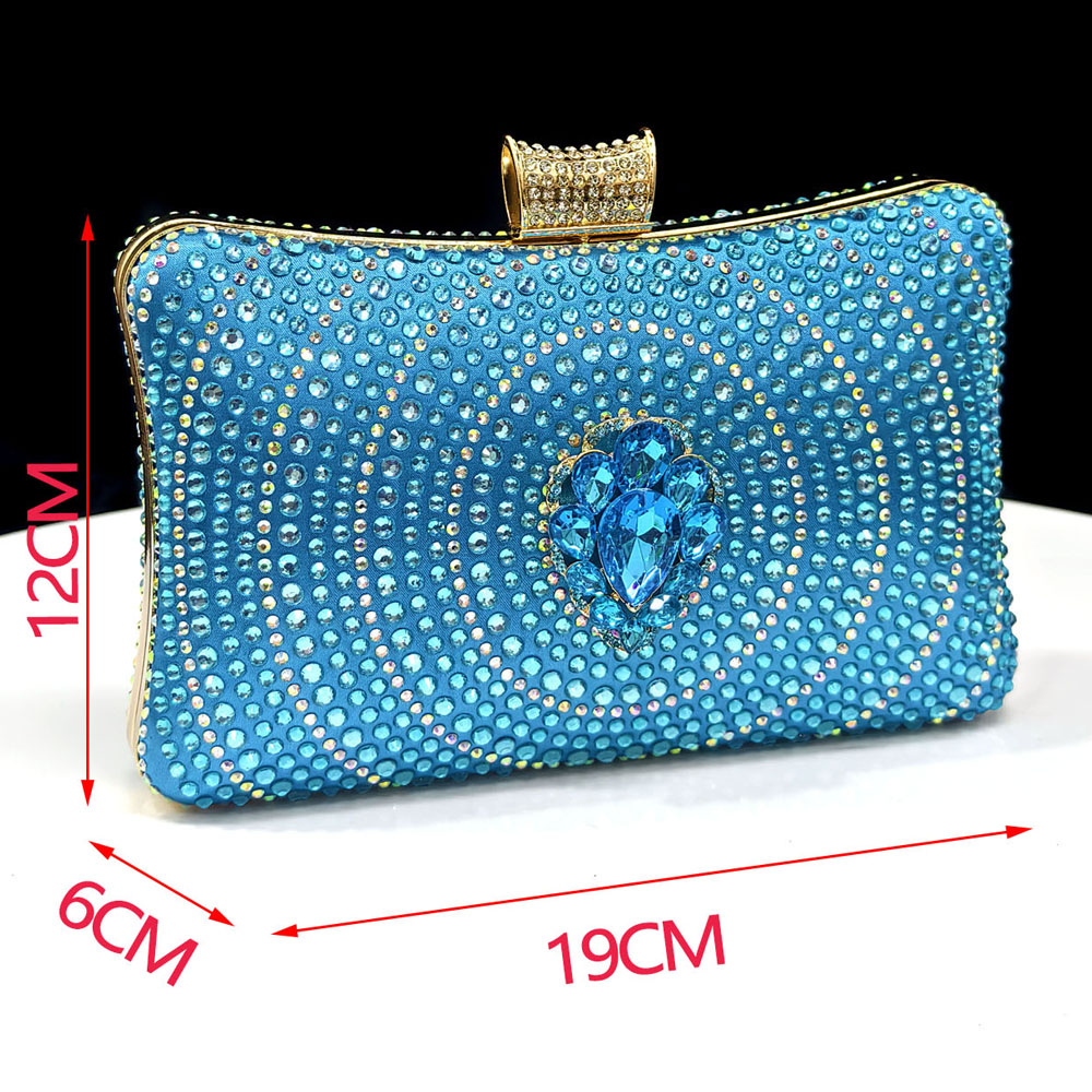 Crystal Rhinestone Heels & Clu - Women Bags For Wedding review and price