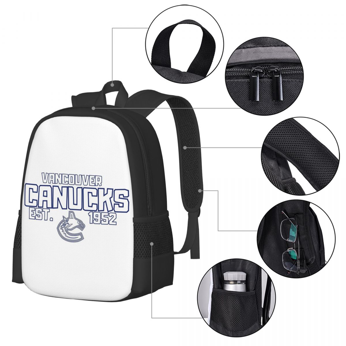 Vancouver Canucks Hockey Canad - Women Bags Canada Sale review and price
