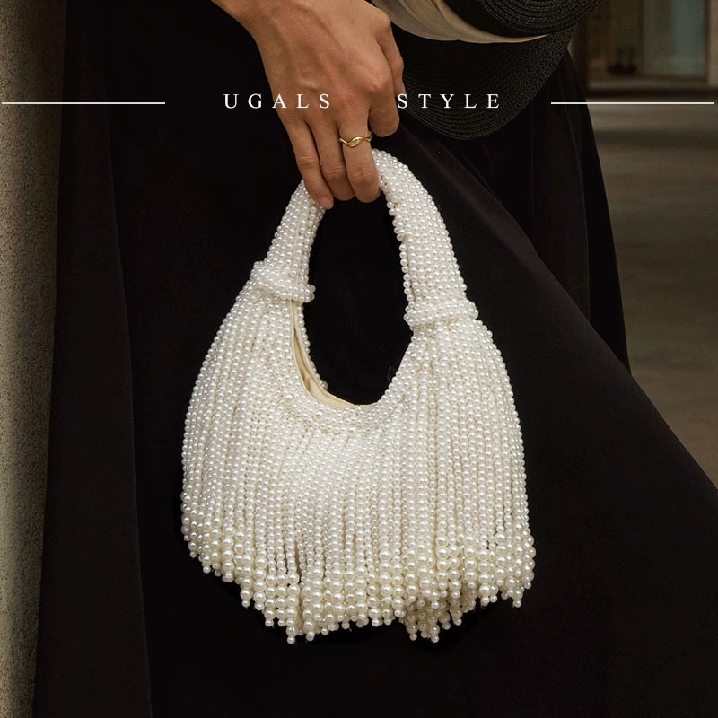 Design Handle Pearl Evening Cl - Evening Bag Beaded review and price